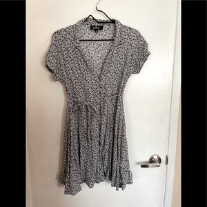 Lulu’s Button Front Floral Summer Dress